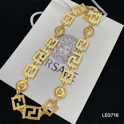 wholesale fake versace necklace|versace necklaces for sale.